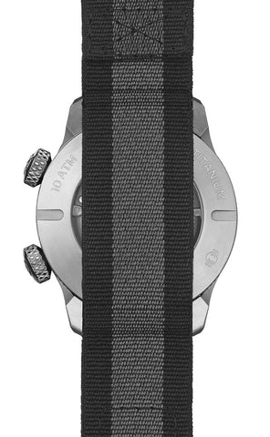 Bremont Altitude MB Meteor Black DLC Barrel Nato Watch