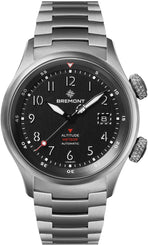 Bremont Watch Altitude MB Meteor Black Orange Bracelet ALT42-MT-TI-BKOR-B