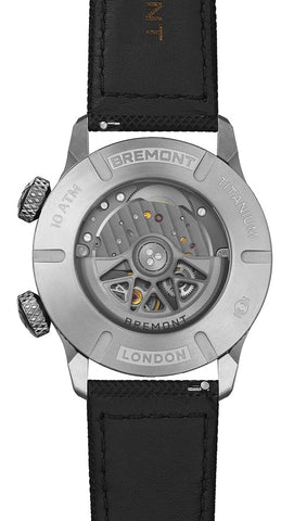 Bremont Altitude MB Meteor Black Titanium Barrel Leather Watch