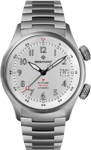Bremont Watch Altitude MB Meteor Silver Bracelet ALT42-MT-TI-SIBK-B