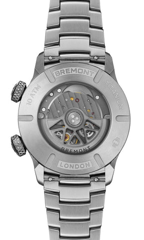 Bremont Altitude MB Meteor Silver Titanium Barrel Bracelet Watch