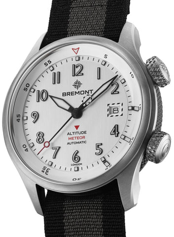 Bremont Altitude MB Meteor Silver Titanium Barrel Nato Watch