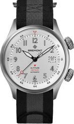 Bremont Watch Altitude MB Meteor Silver Orange Nato ALT42-MT-TI-SIOR-N-S