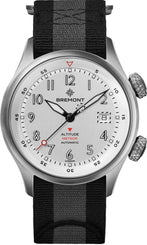 Bremont Watch Altitude MB Meteor Silver Titanium Nato ALT42-MT-TI-SITI-N-S