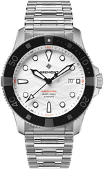 Bremont Supermarine 500M Polar White Bracelet Watch SM43-DT-SS-WH-B