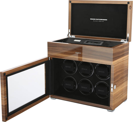 Benson Watch Winder Black Series 6.16.WL Walnut Limited Edition