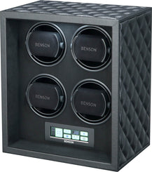 Benson Watch Winder Black Series Leather 4.22.B Black