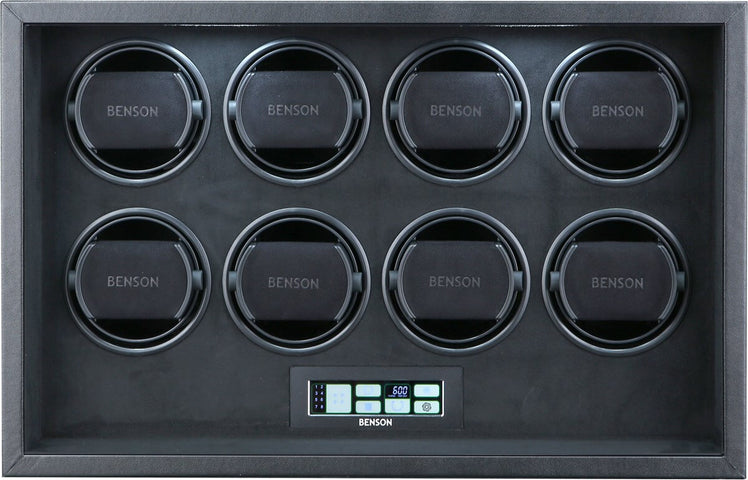 Benson Watch Winder Black Series Leather 8.22.B Black