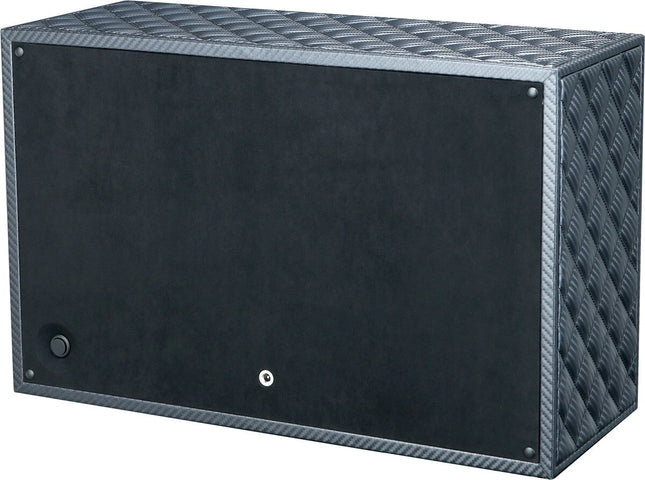 Benson Watch Winder Black Series Leather 8.22.CF Carbon Fibre
