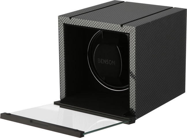 Benson Watch Winder Single Swiss Series 1.20 Carbon Fibre