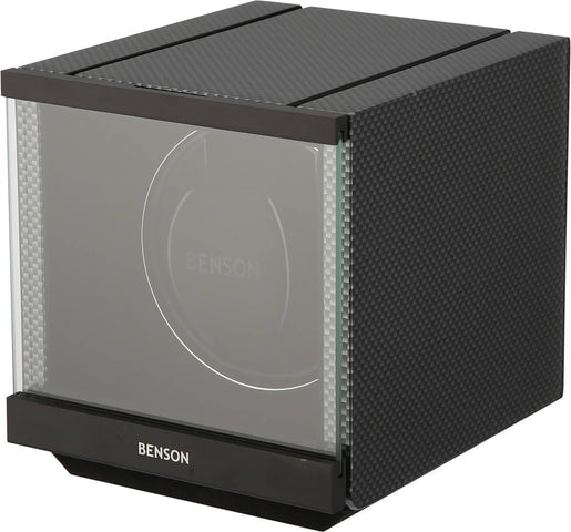 Benson Watch Winder Single Swiss Series 1.20 Carbon Fibre