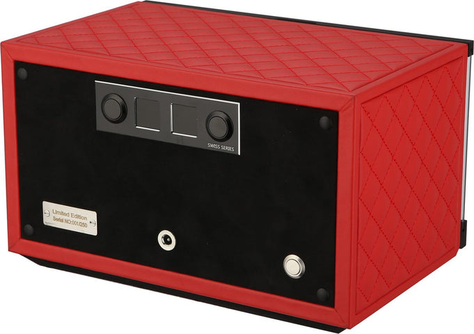 Benson Watch Winder Double Swiss Series 2.20 Red Leather Limited Edition