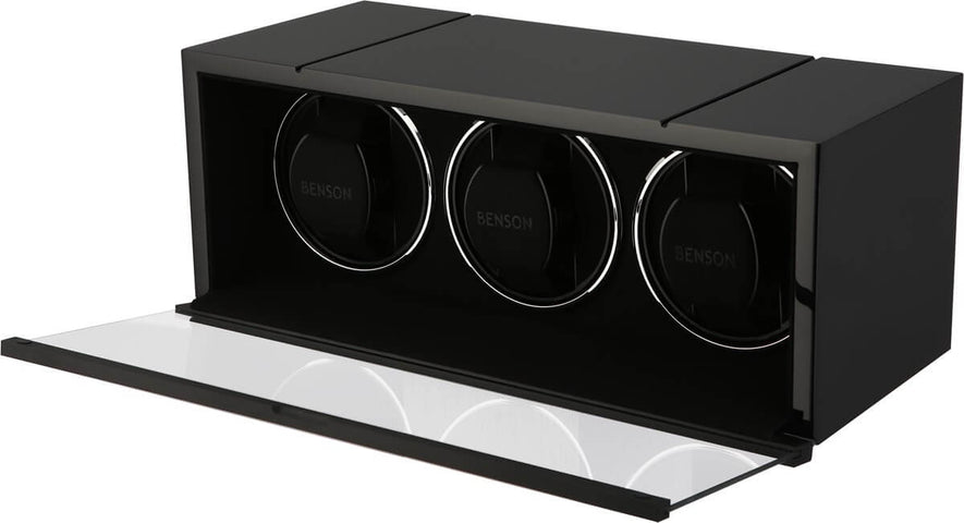 Benson Watch Winder Triple Swiss Series 3.20 Black