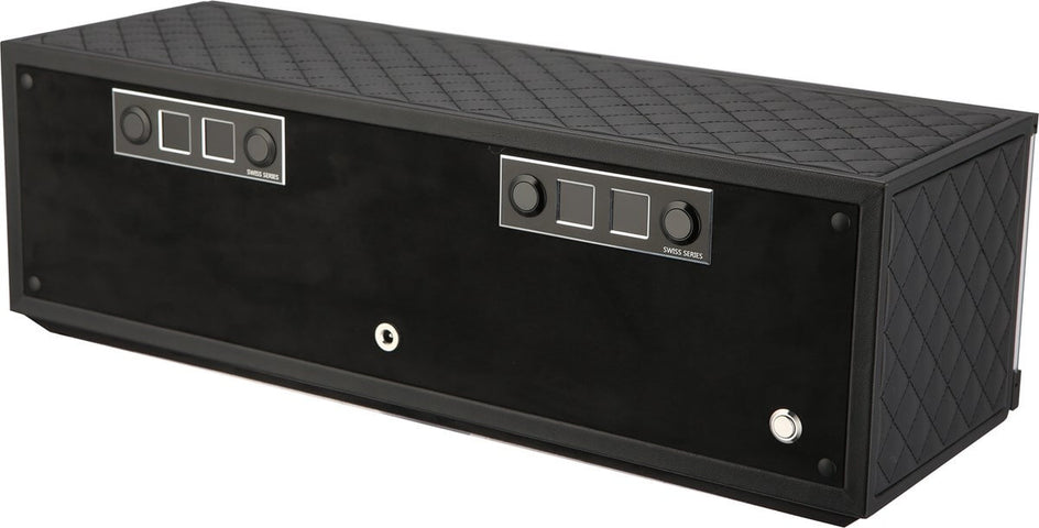Benson Watch Winder Quad Swiss Series 4.20 Black Leather