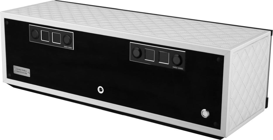 Benson Watch Winder Quad Swiss Series 4.20 White Leather