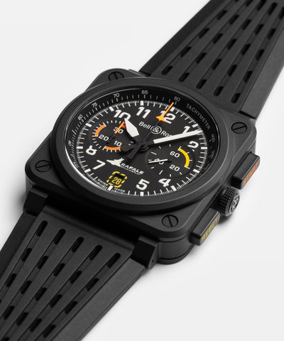 Bell & Ross BR 03 Chrono Rafale Solo Display Limited Edition Watch