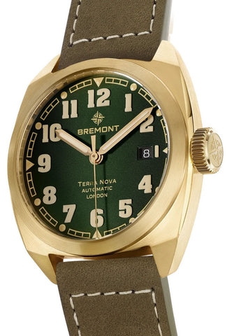 Bremont Terra Nova 40.5 Bronze Leather Watch