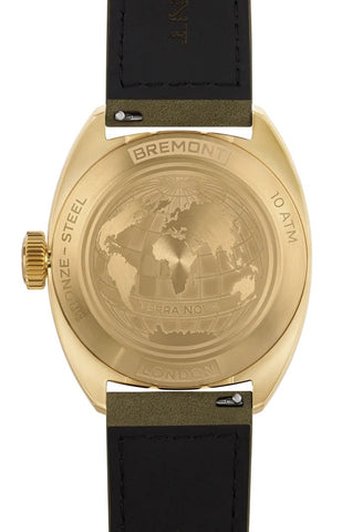 Bremont Terra Nova 40.5 Bronze Leather Watch