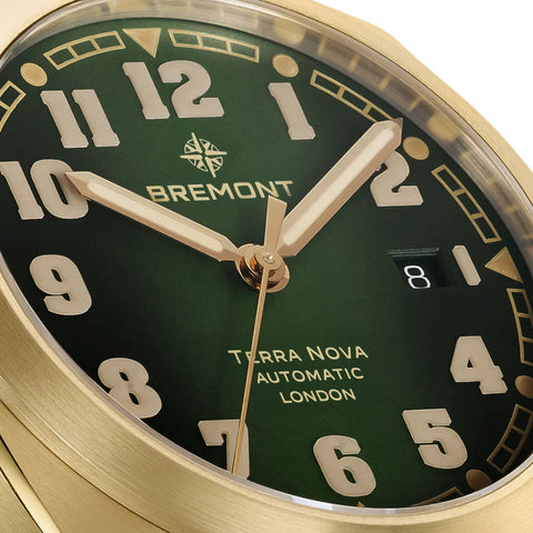 Bremont Terra Nova 40.5 Bronze Leather Watch