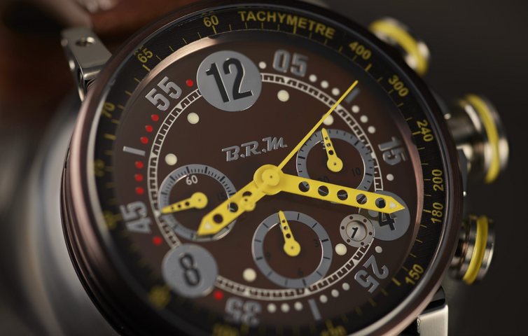 B.R.M. Watches V12-44 Chocolate Watch