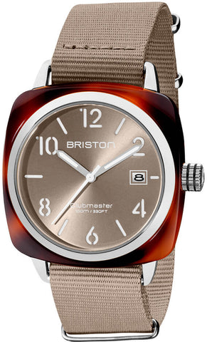 Briston Watch Clubmaster Classic HMS Grey Taupe 23240.SA.T.30.NT