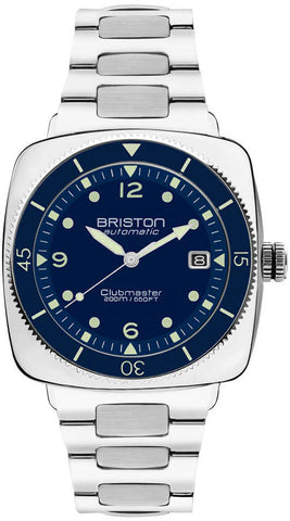 Briston Watch Clubmaster Legend Diver Steel Navy Blue 241740.PS.LD.15.SB