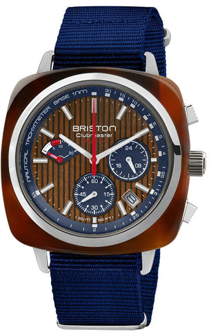 Briston Watch Clubmaster Regatta Chrono Walnut 241542.SA.T.15W.NNB