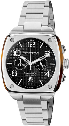 Briston Watch Streamliner Urban Chrono Steel Black 23142.S.T.1.SB