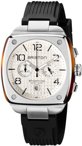 Briston Watch Streamliner Urban Chrono White 22142.S.T.2.RB
