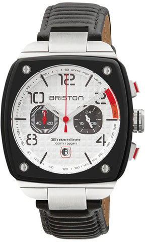 Briston Watch Streamliner Urban Chrono White 24142.SA.B.2.LB