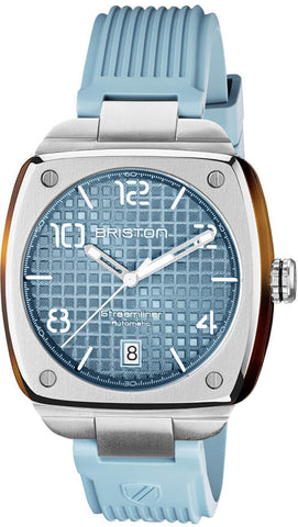 Briston Watch Streamliner Urban HMS Auto Ice Blue 23640.S.T.25.RIB