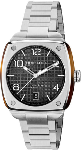 Briston Watch Streamliner Urban HMS Auto Steel Black 23640.S.T.1.SB