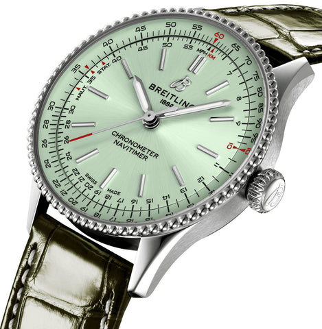 Breitling Navitimer 36 Automatic Alligator Watch