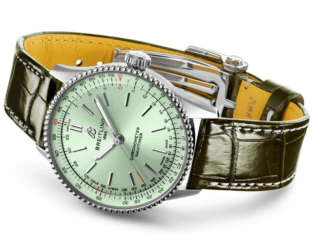 Breitling Navitimer 36 Automatic Alligator Watch