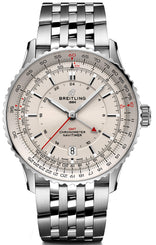Breitling Watch Navitimer Automatic GMT 41 Cream Bracelet A32310211G1A1