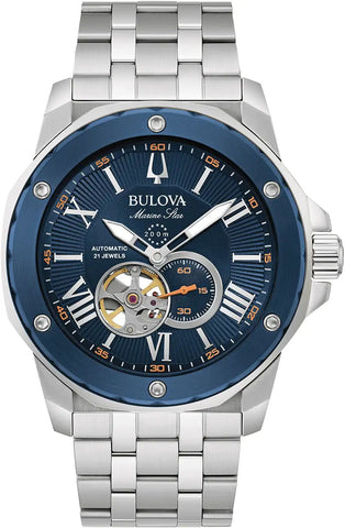 Bulova Watch Marine Star Automatic Mens 98A302