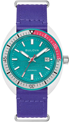 Bulova Snorkel Coral Reef Limited Edition Watch 98B447