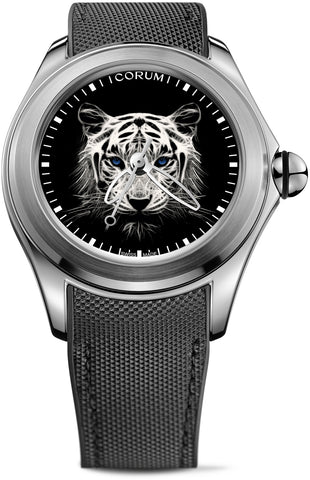 Limited Edition of 222 Pieces. Corum Watch Bubble 47 Luminescent Tiger Orange Limited Edition L082/04378