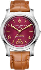 Cuervo y Sobrinos Churchill Sir Winston Watch 2810.1SWBY