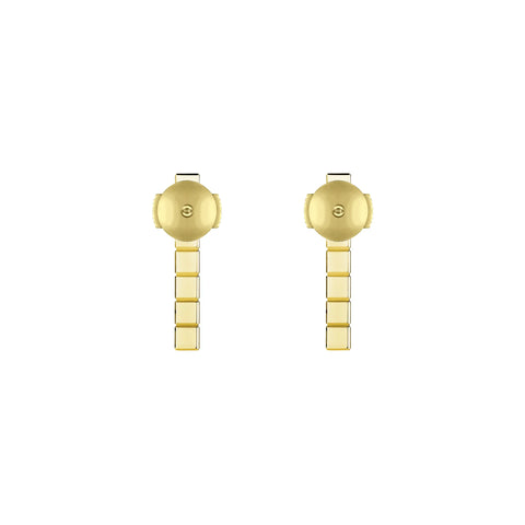 Chopard Ice Cube 18ct Yellow Gold Diamond Earrings