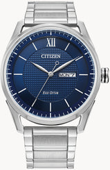 Citizen Watch Classic Mens Eco-Drive Bracelet AW0081-54L