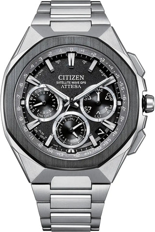 Citizen Attesa Satellite Wave GPS Watch CC4104-53E