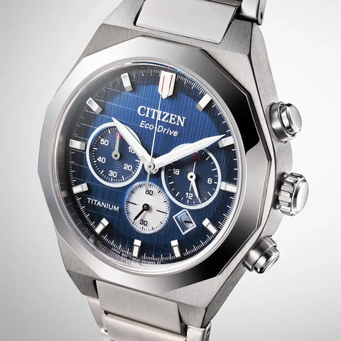 Citizen Super Titanium Zenshin Senkei Blue Watch
