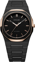 D1 Milano Watch Polycarbon Black Mesh PCBJ35