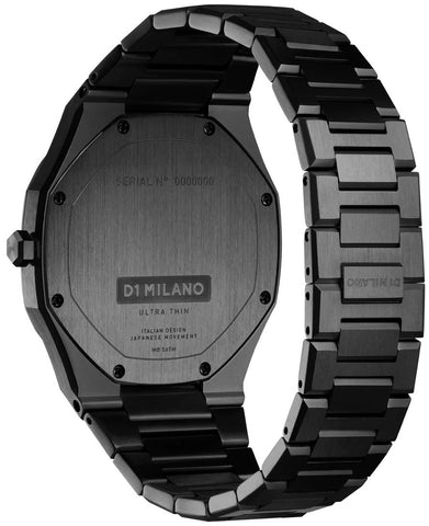 D1 Milano Ultra Thin DLC Watch