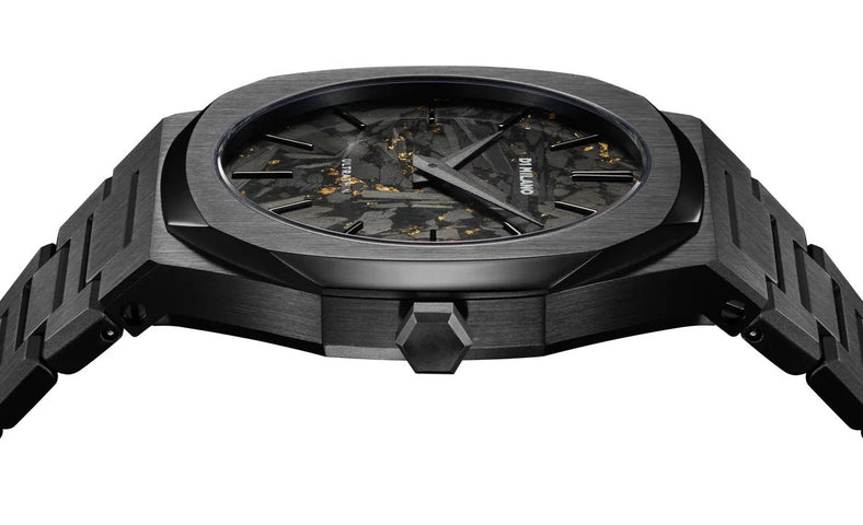 D1 Milano Ultra Thin DLC Watch