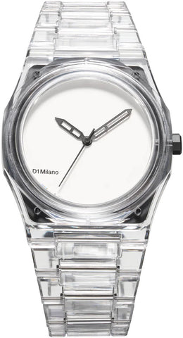 D1 Milano Watch Nylon Exp White NYBJ01