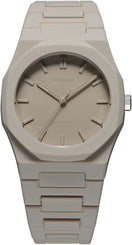 D1 Milano Watch Polycarbon Ecru PCBU06