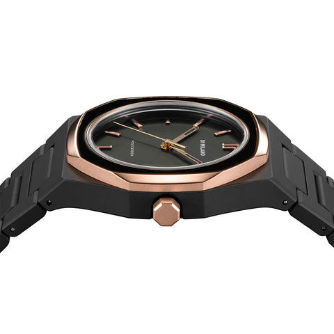 D1 Milano Polycarbon Gold Mesh Watch