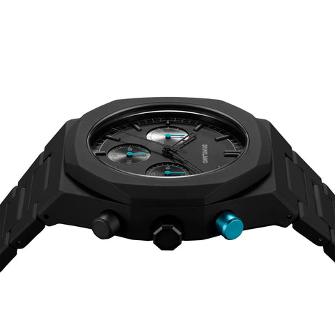 D1 Milano Polychrono Characoal Black Watch